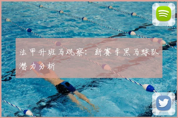 法甲升班马观察：新赛季黑马球队潜力分析
